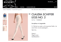 Screenshot Claudia Schiffer Legs No. 2