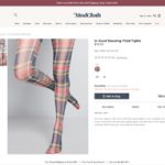 Screenshot In Good Standing Plaid Tights
