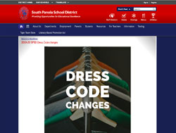 Screenshot Dress Code Changes