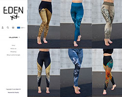 Eden XX produziert Leggings mit frischen Mustern
