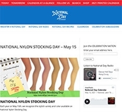 Screenshot National Nylon Stocking Day