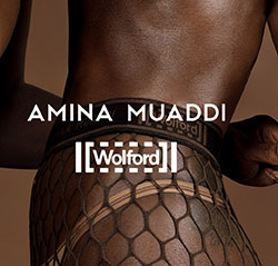 Amina Muaddi und Wolford