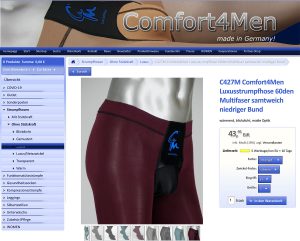 Screenshot Comfort4Men Aubergine