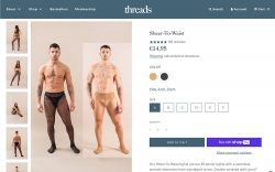 Produktfoto Sheer-to-Waist-Strumpfhose von Threads