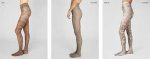 Drei Strumpfhosenmodelle von Swedish Stockings